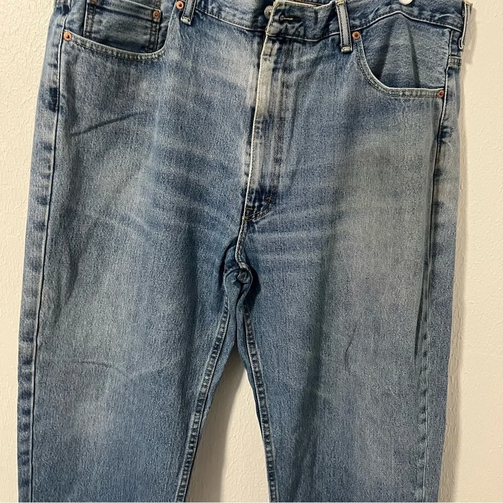 Levi's 550 Men’s W44 X L30 Relaxed Fit Denim Jeans Classic Blue Everyday Casual
